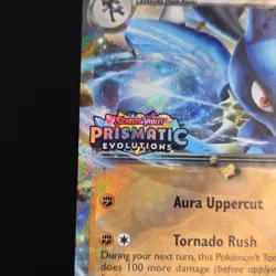 Pokemon TCG Card Lucario ex 051/131 Prismatic Evolutions Stamped Promo - NM - Image 3