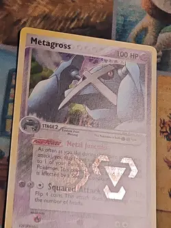 Metagross 11/101 Pokemon EX Hidden Legends Reverse Holo Rare Card - NM Clean - Image 2