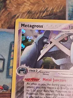 Metagross 11/101 Pokemon EX Hidden Legends Reverse Holo Rare Card - NM Clean - Image 3