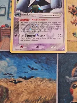 Metagross 11/101 Pokemon EX Hidden Legends Reverse Holo Rare Card - NM Clean - Image 5