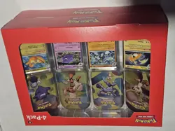 2x Pokemon 4 Mini Tins + 4 Promo Cards 151 SAMS CLUB - IN HAND SAME DAY SHIPPING - Image 1