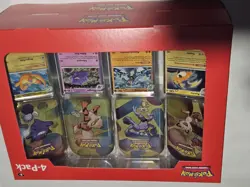 2x Pokemon 4 Mini Tins + 4 Promo Cards 151 SAMS CLUB - IN HAND SAME DAY SHIPPING - Image 2