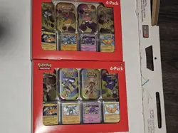 2x Pokemon 4 Mini Tins + 4 Promo Cards 151 SAMS CLUB - IN HAND SAME DAY SHIPPING - Image 4
