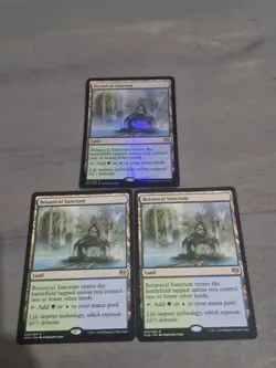 Botanical Sanctum X3 MTG Card Rare, Mint/Nm Condition-X1 Foil-X2 Regular - Image 1