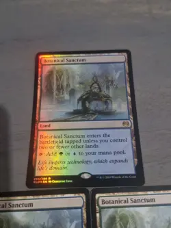 Botanical Sanctum X3 MTG Card Rare, Mint/Nm Condition-X1 Foil-X2 Regular - Image 2