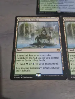Botanical Sanctum X3 MTG Card Rare, Mint/Nm Condition-X1 Foil-X2 Regular - Image 3
