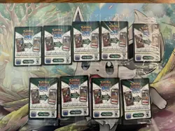 Prismatic Evolutions Surprise Box Stamped Promo Cards Sealed 9/9 Complete Set - Image 2