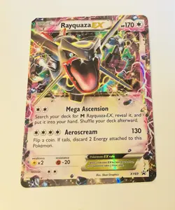 Pokemon TCG Rayquaza EX XY69 Jumbo Holo Card Promo 2015 - Image 1