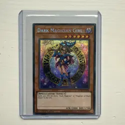 MP22-EN268 Dark Magician Girl Prismatic Secret Rare 1st Edition NM YuGiOh Card - Image 1