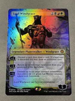 MTG English Lord Windgrace (Borderless) NM Foil Special Guests - Image 1