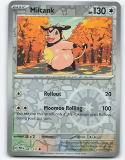 Miltank #081/131 Reverse Holo Pokemon Card SV: Prismatic Evolutions - Image 1