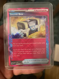Pokemon Twilight Masquerade Holo Trainer Card Secret Box 163/167SV06 - Image 1