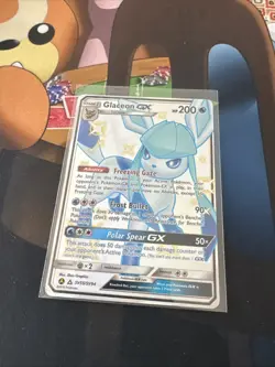 Glaceon GX SV55/SV94 Hidden Fates: Shiny Vault Pokemon TCG Card M/NM - Image 2