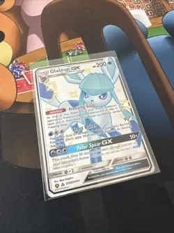 Glaceon GX SV55/SV94 Hidden Fates: Shiny Vault Pokemon TCG Card M/NM - Image 3
