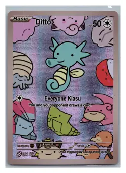 After Skool Hobby Horsea 52 Series 2 Pokemon Card Holo - Image 1