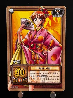 Nami ONE PIECE Card Game PA-C10 Bandai Japanese From TV Animation - Image 1