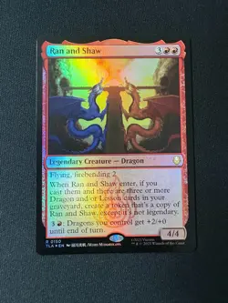 2025 MTG Avatar The Last Airbender Ran And Shaw Foil #150 - Image 1