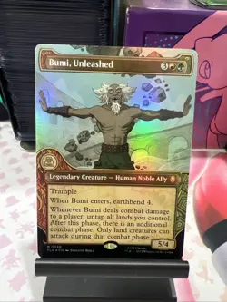 Bumi, Unleashed (Showcase) Avatar: The Last Airbender Foil - Image 1
