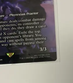 Magic Final Fantasy MTG The Shadow Lord Borderless Non-foil (Showcase) - Image 3