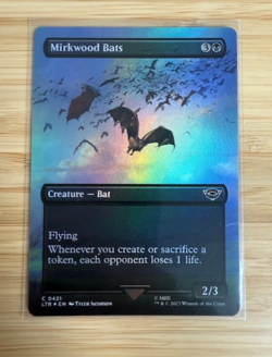 Mirkwood Bats (Borderless) Universes Beyond: the Lord of the Rings: Tales of... - Image 1