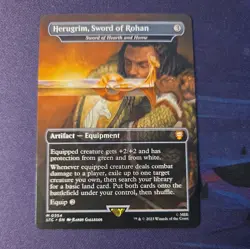 MTG 1x Herugrim, Sword of Rohan x1 Sword of Hearth and Home LTC 354 NM - Image 1
