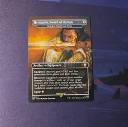 MTG 1x Herugrim, Sword of Rohan x1 Sword of Hearth and Home LTC 354 NM - Image 3
