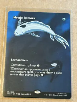 mtg extended art Mystic Remora, Avatar the Last Airbender Eternal, unplayed - Image 1