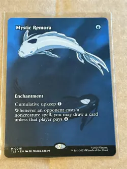 mtg borderless Mystic Remora, Avatar the Last Airbender Eternal, unplayed - Image 1