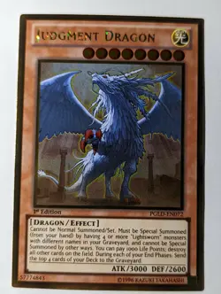 Yu-Gi-Oh! Judgement Dragon - PGLD-EN072 - Gold Rare - 1st Ed. NM/VLP - Image 1