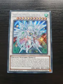 Yu-Gi-Oh Shooting Majestic Star Dragon DAMA-EN039, Secret Rare, 1st Edition, NM - Image 1