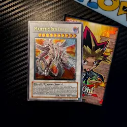 YuGiOh Majestic Red Dragon ABPF-EN040 - Ultimate Rare NM/MINT - Image 1