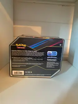 POKEMON CARDS TCG CROWN ZENITH GALARIAN ARTICUNO SEALED TIN (5 BOOSTER PACKS) - Image 2