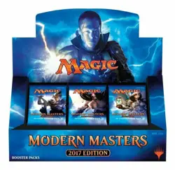2017 Modern Masters MTG (Magic the Gathering) Factory Sealed 2 Box Booster Case 630509522323 - Image 1