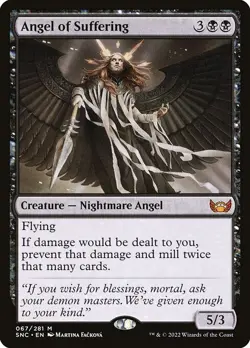 [MTG] Angel of Suffering (067) (SNC) NM - Image 1
