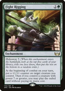 [MTG] Fight Rigging (145) (SNC) NM - Image 1