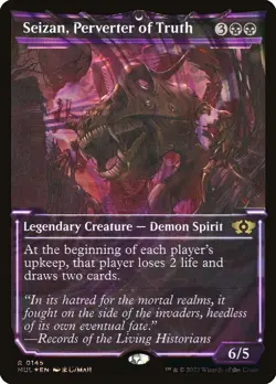 HALO FOIL Seizan, Perverter of Truth - Multiverse Legends MUL - MTG - Image 1
