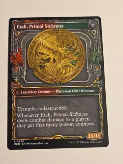 ETALI, PRIMAL CONQUEROR (Showcase) X1 MOM MTG 298 R - Image 2