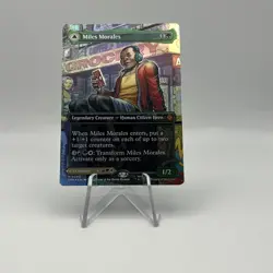 Miles Morales (0200) (Borderless) Marvel's Spider-Man Foil for sale online - Image 1