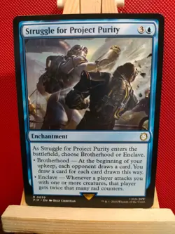 Struggle for Project Purity - Fallout - Rare - NM (See Pics) MTG - Image 1