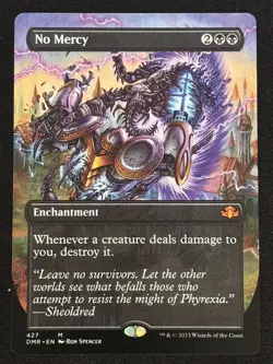 1x MTG No Mercy (Borderless) - Dominaria Remastered (DMR) #427 - Magic - Image 1
