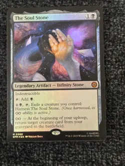 The Soul Stone 0066 ~ **Foil** Mythic MTG Marvel Spider-Man - Image 1