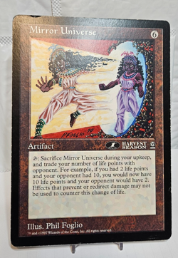 Mirror Universe 1st Place Arena Harvest Season Oversized Jumbo Promo MTG OS26 - Image 1