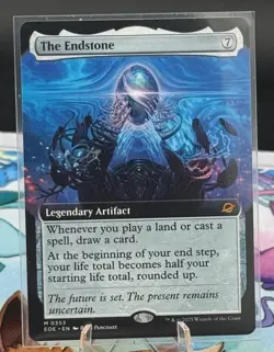The Endstone (Extended Art) - 0353 - Edge of Eternities - MTG English NM Magic - Image 1