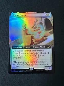 2025 MTG Avatar The Last Airbender Monk Gyatso Extended Art Foil #173 - Image 1