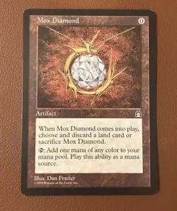 MTG Mox Diamond - Stronghold Magic the Gathering LP/MP English - Image 1