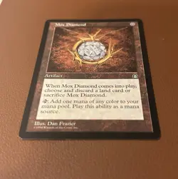 MTG Mox Diamond - Stronghold Magic the Gathering LP/MP English - Image 4