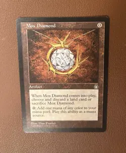 MTG Mox Diamond - Stronghold Magic the Gathering LP/MP English - Image 5