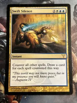 1x Swift Silence Dissension MP MTG Magic the Gathering x1 MKE - Image 1