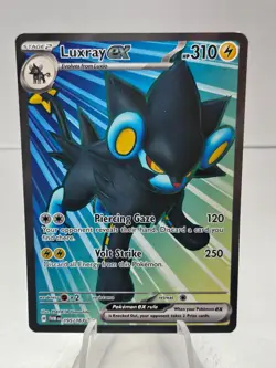 Luxray ex 195/167 Pokemon Twilight Masquerade Holo Ultra Rare Full Art - Image 1
