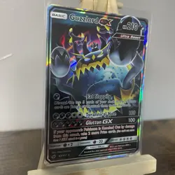 Pokemon TCG Guzzlord-GX Ultra Beast 210 HP Holo Rare Card Glutton GX Sun & Moon - Image 2